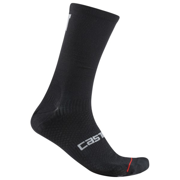 Castelli - Como 20 Thermal Sock - Radsocken Gr 40-43 schwarz von Castelli