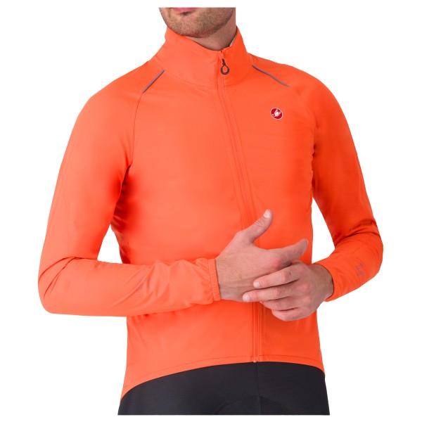 Castelli - Emergency 3 Rain Jacket - Fahrradjacke Gr M rot von Castelli