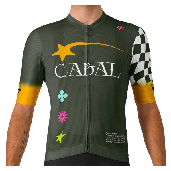 Castelli - Espresso Jersey - Radtrikot Gr L oliv von Castelli