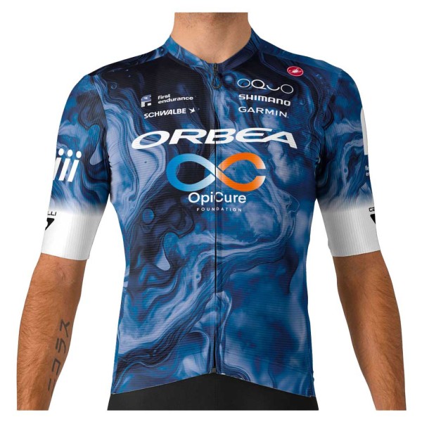 Castelli - Espresso Jersey - Radtrikot Gr XXL blau von Castelli