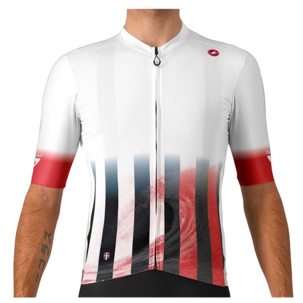 Castelli - Espresso Jersey - Radtrikot Gr XXL weiß von Castelli