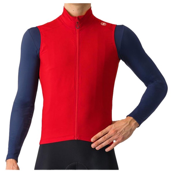 Castelli - Espresso Vest - Fahrradweste Gr S rot von Castelli