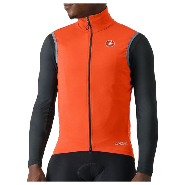 Castelli - Perfetto RoS 2 Vest - Fahrradweste Gr XXL rot von Castelli