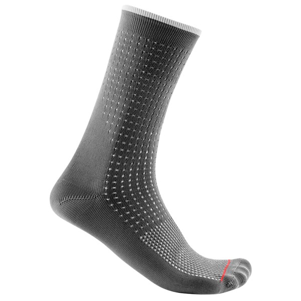 Castelli - Premio 18 - Radsocken Gr L/XL grau von Castelli