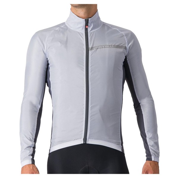 Castelli - Squadra Stretch Jacket - Fahrradjacke Gr S grau von Castelli