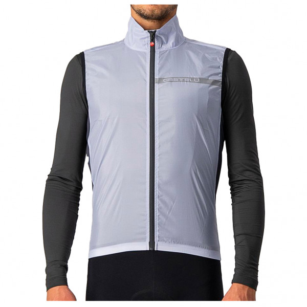 Castelli - Squadra Stretch Vest - Fahrradweste Gr XXL grau von Castelli