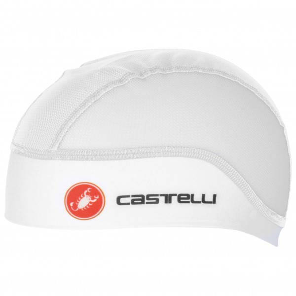 Castelli - Summer Skullcap - Radmütze Gr One Size weiß von Castelli
