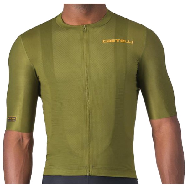 Castelli - Unlimited Entrata 3 Jersey - Radtrikot Gr XXL oliv von Castelli