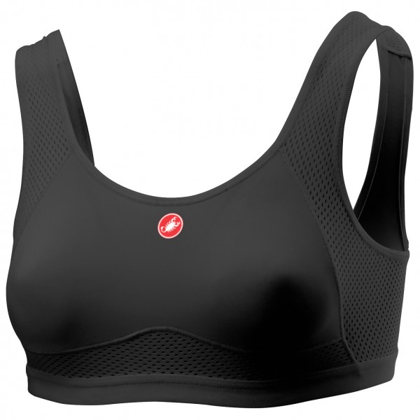 Castelli - Women's Rosso Corsa Bra - Radunterhemd Gr XS schwarz/grau von Castelli