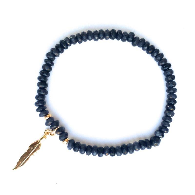 14 K Gold Gefüllt Feder Armband von CastilloJewelry