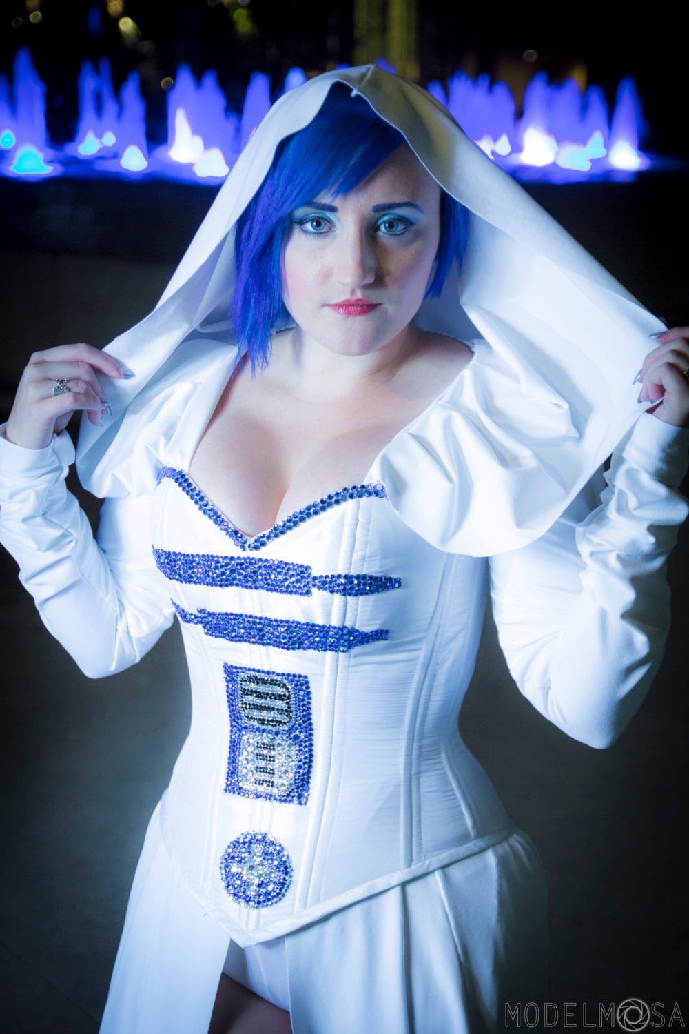 Sith Robe - White Sith Robe - White von CastleCorsetry