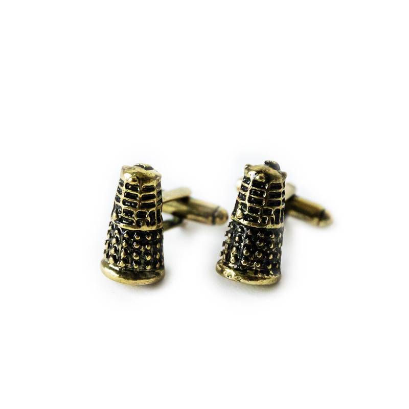 Doctor Who Dalek Cufflinks Sci-Fi Fan Jewelry Design Unique Gift For Whovians Stylish Accessory Time Travel-Inspired von CastleknockDesigns