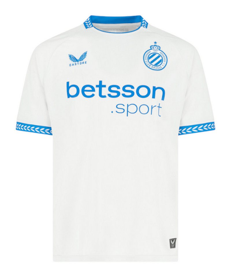 Castore Fußballtrikot Castore FC Brügge Trikot Auswärts 2025/2026 Weiß Teamsport von Castore