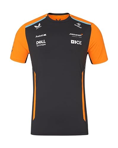 Castore McLaren Formel 1 Team - Offizieller Formel-1-Merchandise-Artikel 2024 - Replica Team Set Up T-Shirt - Papaya Orange/Phantom Grey - Herren, Phantomgrau, 3XL Castore McLaren Formel 1 Team - Offizieller Formel-1-Merchandise-Artikel 2024 - Replica Team Set Up T-Shirt - Papaya Orange/Phantom Grey - Herren, Phantomgrau, 3XL von Castore