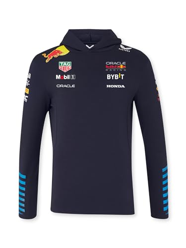 Red Bull 2023 F1 Max Verstappen Treiber Hoodie Orange von Castore