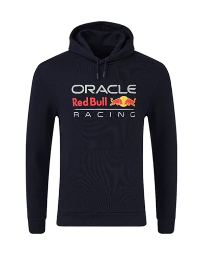Castore Red Bull Racing F1 Kapuzenpullover mit großem Logo vorne, Marineblau, Medium von Castore