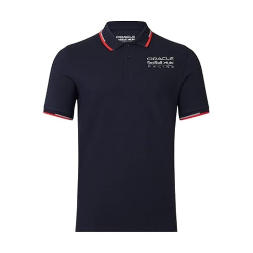 Red Bull Racing F1 Core Logo Polo, Blau, XS von Castore