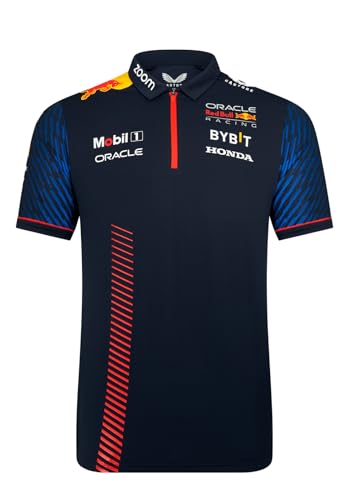 Red Bull Racing F1 Team Formula Poloshirt Offizielle Formel 1 - Blau - XL Red Bull Racing F1 Team Formula Poloshirt Offizielle Formel 1 - Blau - XL von Castore