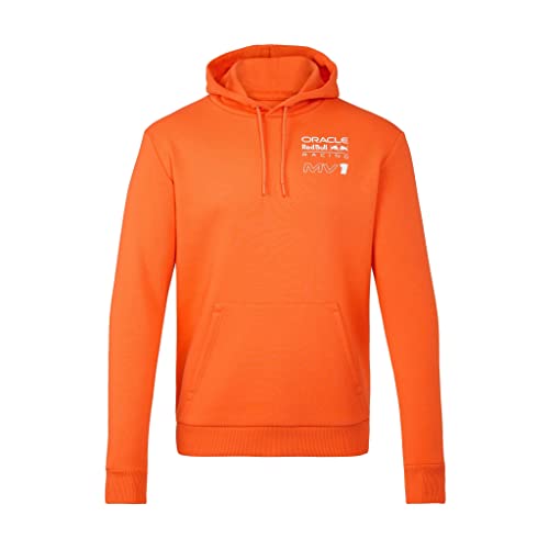 Red Bull Racing Kapuzen-Sweatshirt für Kinder, F1 Team Max Verstappen 1 offizielle Formel 1, Orange, 14 Jahre von Castore