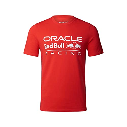 Red Bull Racing Offizielles Formel 1 F1 Team Logo Formel T-Shirt - Rot - XXL von Castore