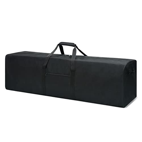 Reisetasche Sporttasche Groß, 191L Reisetasche XXL für Herren, Seesack Reisetasche Wasserdicht für Draußen Sport Camping Travel (191L, Schwarz) von Castura