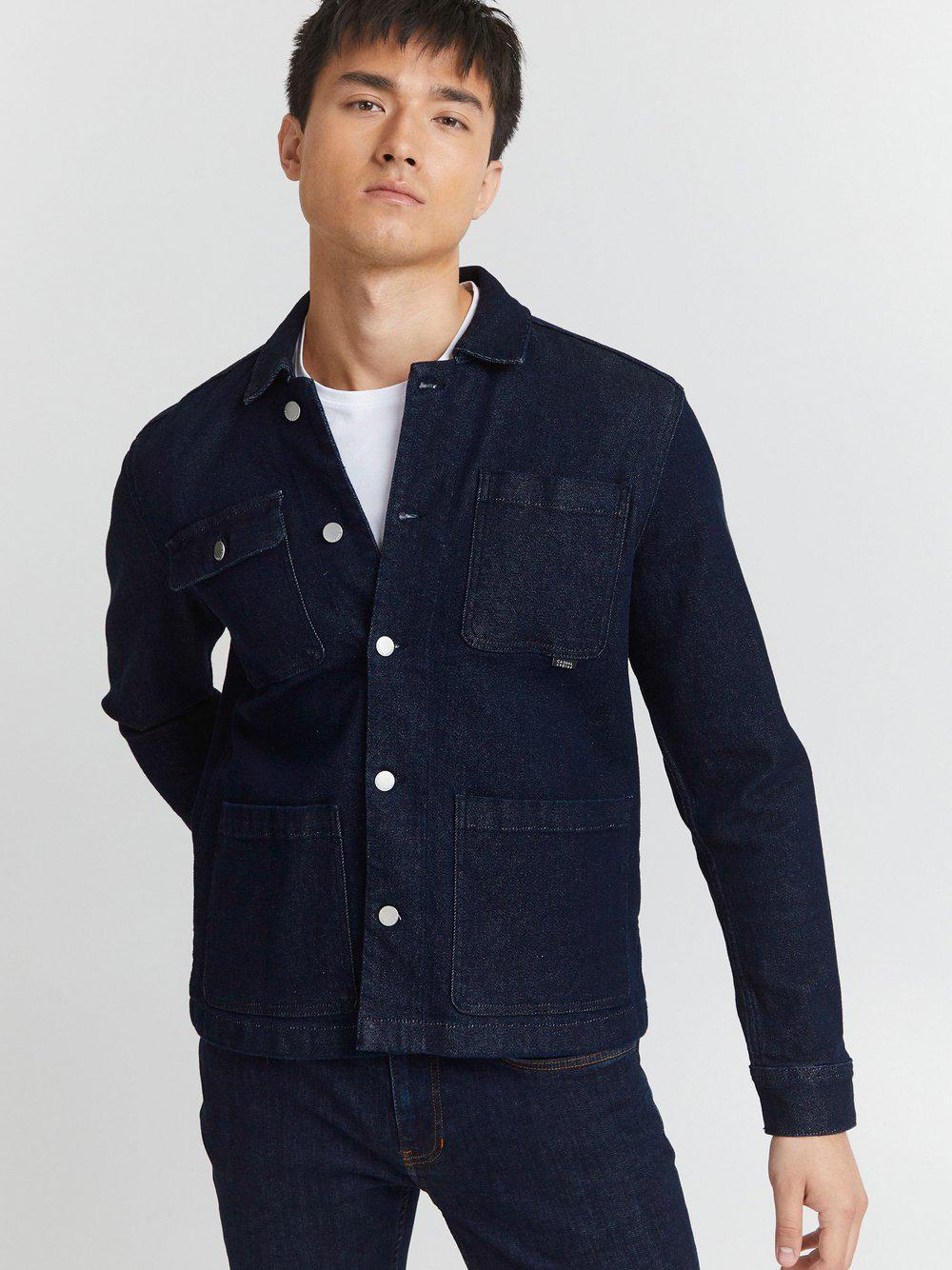 CASUAL FRIDAY Jeansjacke Herren Baumwolle, denim von Casual Friday