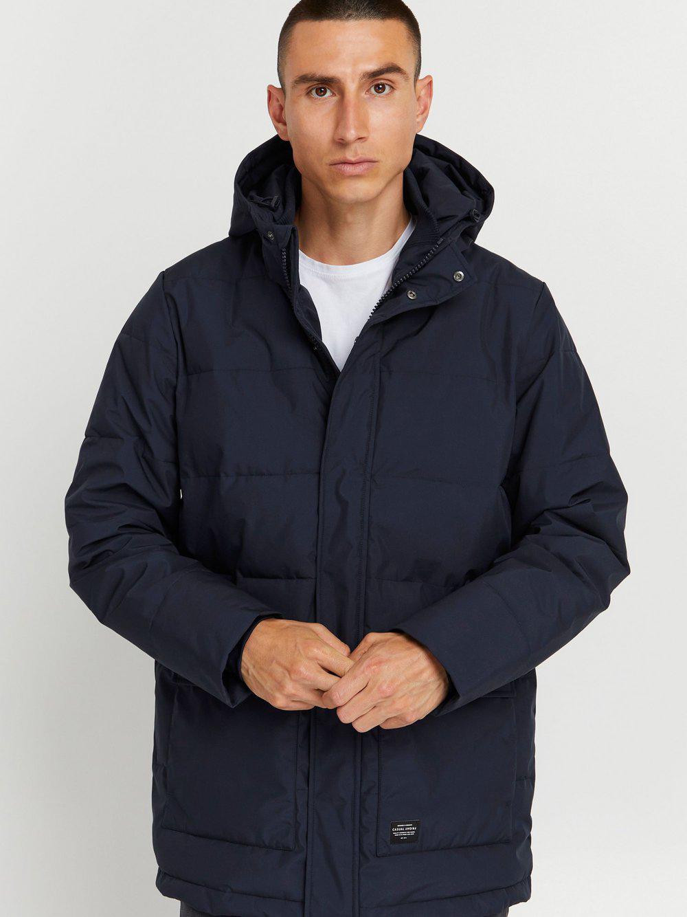 CASUAL FRIDAY Winterjacke Herren, blau von Casual Friday