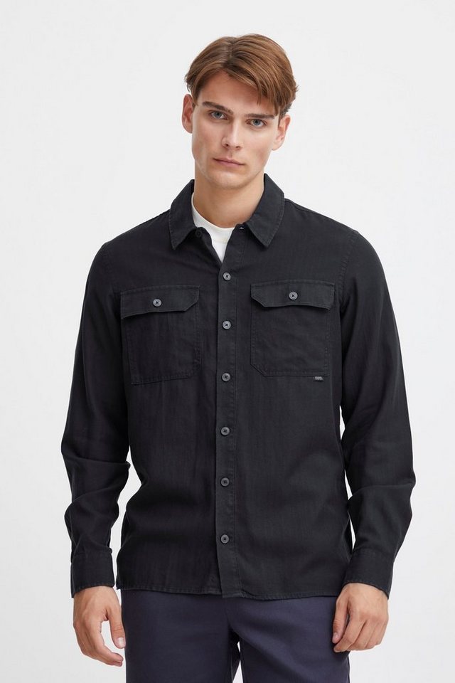 Casual Friday Langarmhemd CFAnton LS herringbone weave shirt - 20504780 von Casual Friday