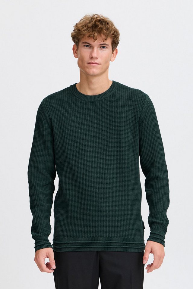 Casual Friday Strickpullover CFKARL crew neck structured knit Casual Rundhalspullover von Casual Friday