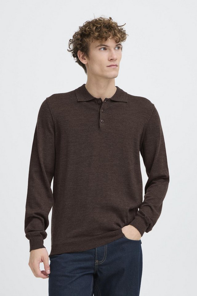 Casual Friday Strickpullover CFWINDING Gemütlicher Polo-Pullover von Casual Friday