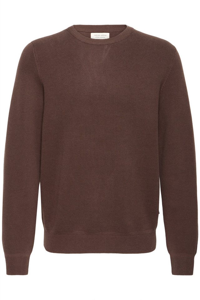 Casual Friday Strickpullover Moderner Strickpullover für Herbsttage - L/S Knit CFTHEO 0231 MILANO CREW KNIT von Casual Friday