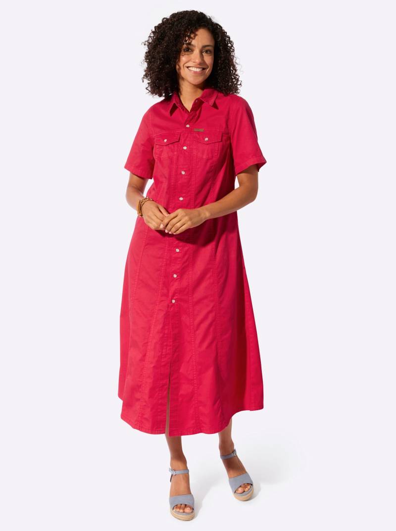 Casual Looks Jeanskleid "Jeans-Kleid" Brusttasche von Casual Looks