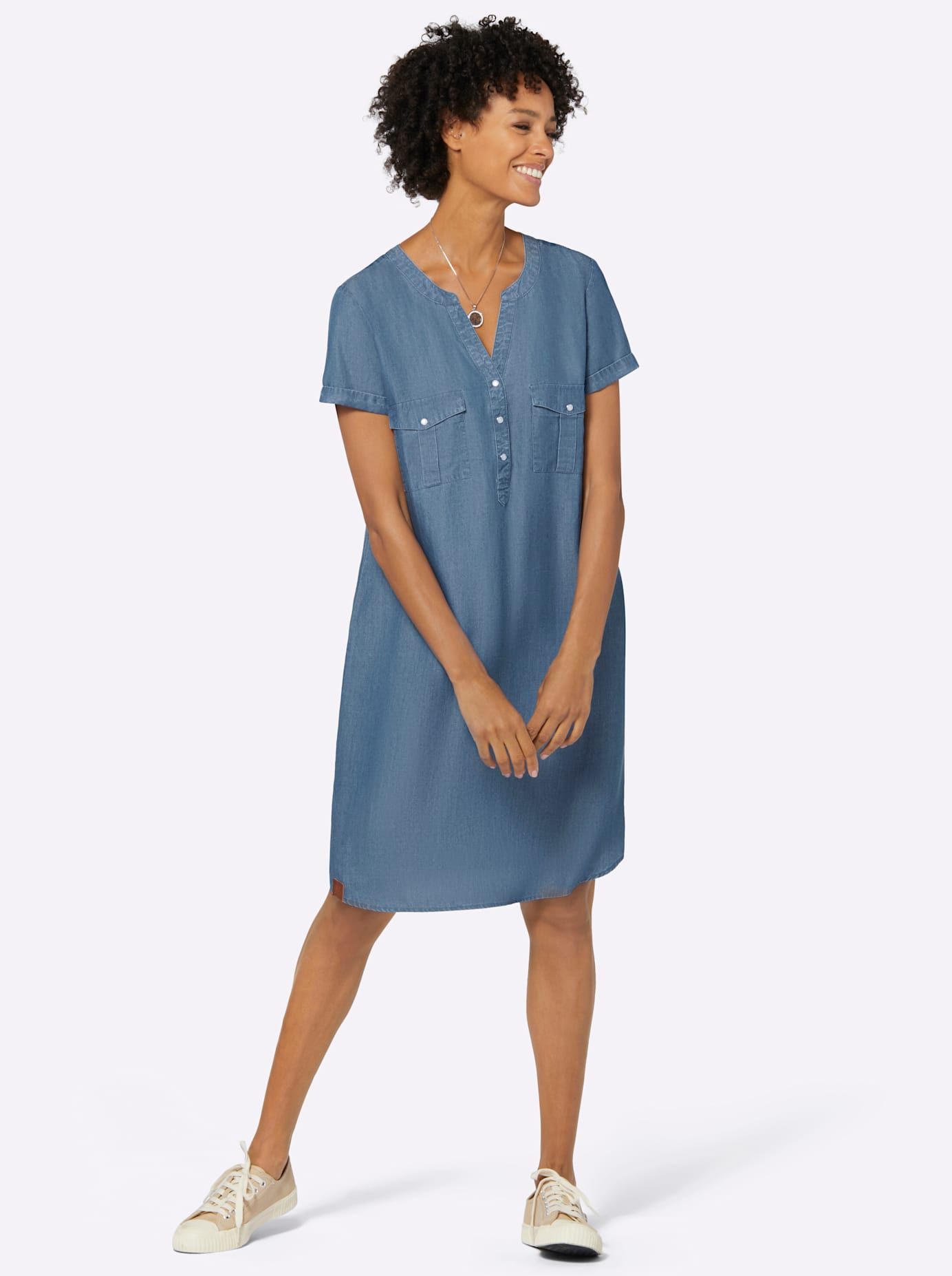 Casual Looks Jeanskleid "Jeans-Kleid" von Casual Looks