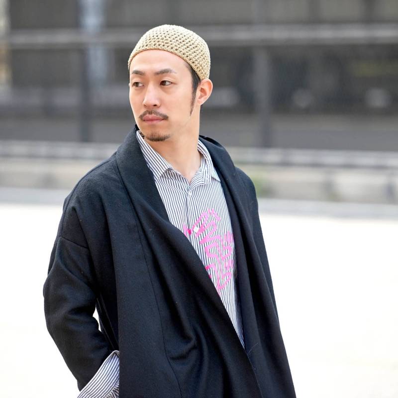 Baumwolle Hand Gewebt Schädel Mütze Scheitelkäppchen Beanie Hut Islam Mitte Osten Stil Herren Damen Unisex Japanisch Design Is-Hd01 von Casualbox