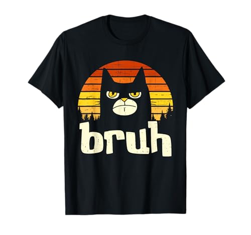 Lustige Katzenbürste für Teenager, Jungen und Mädchen, Kitty Meow Meme, trendig T-Shirt Lustige Katzenbürste für Teenager, Jungen und Mädchen, Kitty Meow Meme, trendig T-Shirt von Cat Bruh Tees