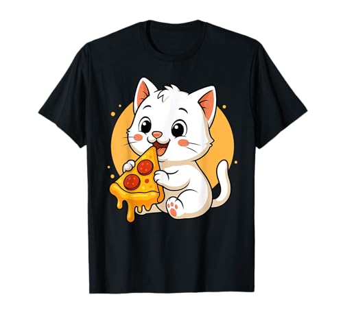Lustige Katze isst Pizza Grafik Jungen Mädchen Katzenliebhaber T-Shirt Lustige Katze isst Pizza Grafik Jungen Mädchen Katzenliebhaber T-Shirt von Cat Eating Pizza Graphic Design
