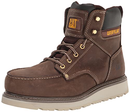 Cat Footwear Calibrate Herren Stahlkappenstiefel, Herren Khaki, 13 Wide von Cat Footwear