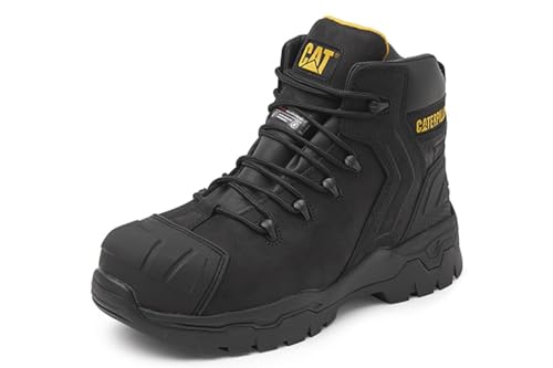 Cat Footwear Herren Everett S3 WR CI H Sicherheitsstiefel, Black, 44 EU von Cat Footwear