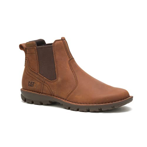 Cat Footwear Herren Exkursion Chelsea-Stiefel, lederbraun, 40 EU von Cat Footwear