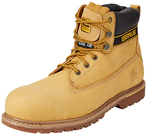 CAT Footwear Herren Holton S3 Hro Src Kurzschaft Stiefel, Honey, 47 EU von CAT Footwear