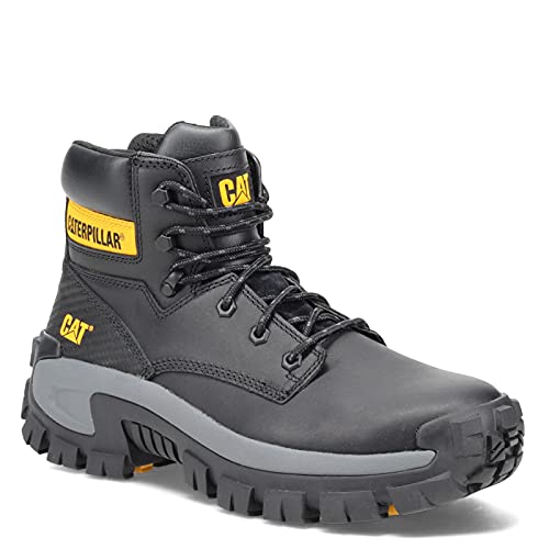 Caterpillar Men's, Invader High Steel Toe Work Boot Black 10.5 W von Cat Footwear