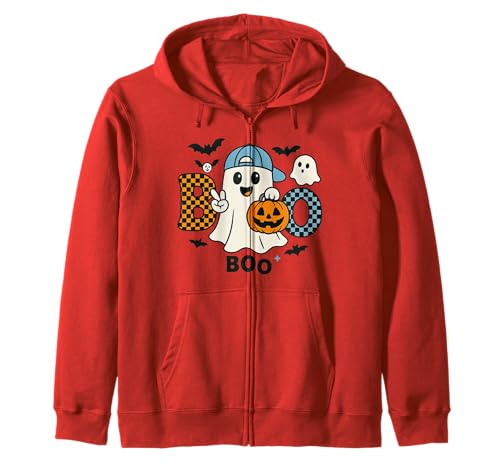 Niedlicher Katzengeist mit Kürbissen, Halloween, Damen, Herren, Kinder Kapuzenjacke Niedlicher Katzengeist mit Kürbissen, Halloween, Damen, Herren, Kinder Kapuzenjacke von Cat Ghost Halloween Tshirt Kids Boys Girls