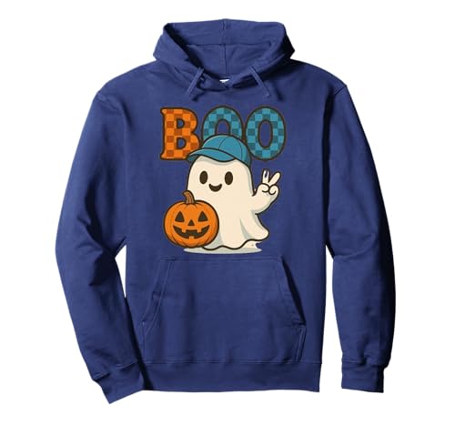 Niedlicher Katzengeist mit Kürbissen, Halloween, Damen, Herren, Kinder Pullover Hoodie Niedlicher Katzengeist mit Kürbissen, Halloween, Damen, Herren, Kinder Pullover Hoodie von Cat Ghost Halloween Tshirt Kids Boys Girls