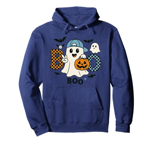 Niedlicher Katzengeist mit Kürbissen, Halloween, Damen, Herren, Kinder Pullover Hoodie Niedlicher Katzengeist mit Kürbissen, Halloween, Damen, Herren, Kinder Pullover Hoodie von Cat Ghost Halloween Tshirt Kids Boys Girls