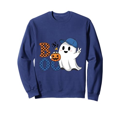 Niedlicher Katzengeist mit Kürbissen, Halloween, Damen, Herren, Kinder Sweatshirt Niedlicher Katzengeist mit Kürbissen, Halloween, Damen, Herren, Kinder Sweatshirt von Cat Ghost Halloween Tshirt Kids Boys Girls