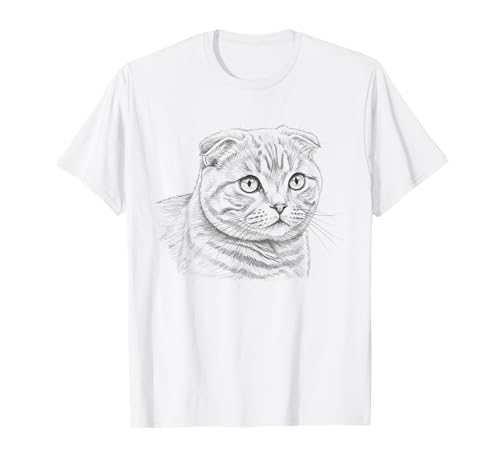 Süßes schottisches Katzen-Design für Frauen T-Shirt Süßes schottisches Katzen-Design für Frauen T-Shirt von Cat Lover Breed Graphic Art Designs
