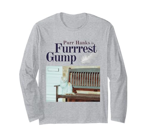Furrrest Gump Katzenliebhaber Katze Mama Katze Papa Lustige Katzenbesitzer Langarmshirt Furrrest Gump Katzenliebhaber Katze Mama Katze Papa Lustige Katzenbesitzer Langarmshirt von Cat Lover Funny Cat Mom Dad Cool Gifts Idea