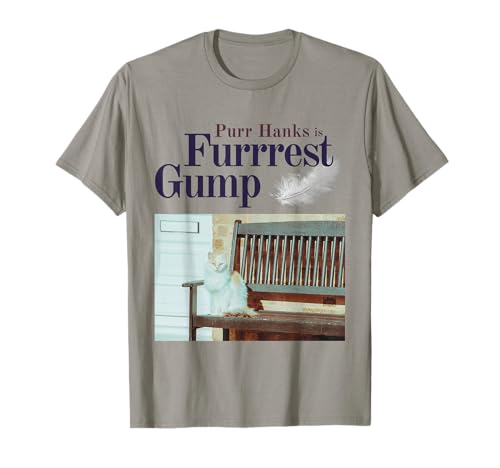 Furrrest Gump Katzenliebhaber Katze Mama Katze Papa Lustige Katzenbesitzer T-Shirt Furrrest Gump Katzenliebhaber Katze Mama Katze Papa Lustige Katzenbesitzer T-Shirt von Cat Lover Funny Cat Mom Dad Cool Gifts Idea