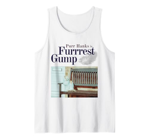 Furrrest Gump Katzenliebhaber Katze Mama Katze Papa Lustige Katzenbesitzer Tank Top Furrrest Gump Katzenliebhaber Katze Mama Katze Papa Lustige Katzenbesitzer Tank Top von Cat Lover Funny Cat Mom Dad Cool Gifts Idea
