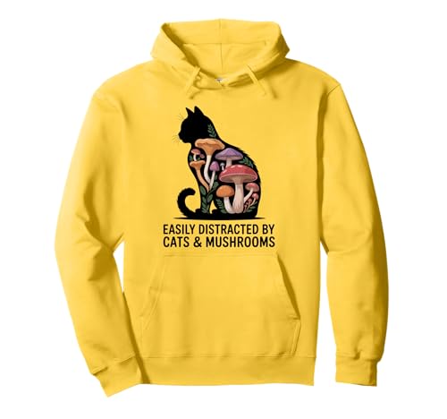 Süße Schwarze Katze Kunst Männer Pilz Stuff Ramen Katze Pilz Katze Pullover Hoodie Süße Schwarze Katze Kunst Männer Pilz Stuff Ramen Katze Pilz Katze Pullover Hoodie von Cat Mushroom Costume Women Black Cat Painting